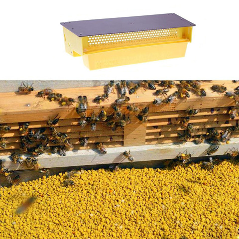 Collecteur de Pollen multifonctionnel en plastique, plateau ventilé amovible, pour ferme, ruche à miel, outils pour l'apiculture ► Photo 1/6