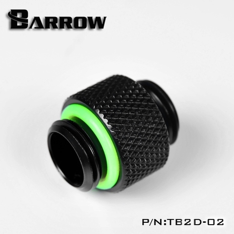 Barrow – connexion à double filetage externe G1 / 4 '', adaptateur double mâle pour système de refroidissement à eau, TB2D-02 ► Photo 1/6