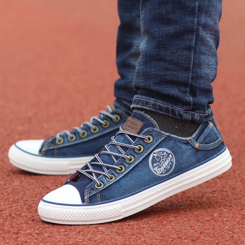 Chaussures pour hommes été respirant toile chaussures mâle Version coréenne de la tendance des étudiants sauvage baskets décontractées ► Photo 1/5