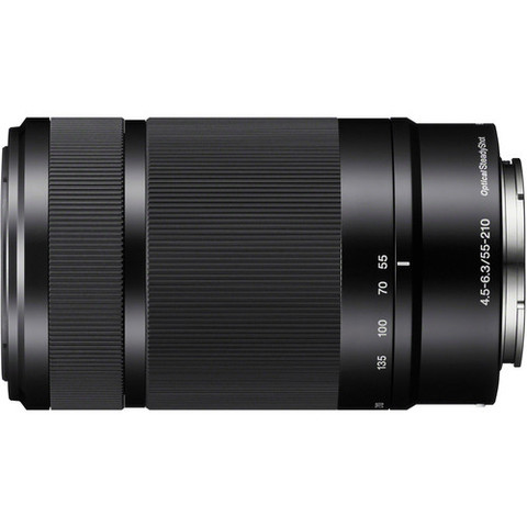 Sony 55-210 objectif E 55-210mm f/4.5-6.3 OSS e-mount objectif (SEL55210) pour Sony A5000 A5100 A6000 A6300 A6500 NEX6 NEX7 NEX5R NEX5T ► Photo 1/6