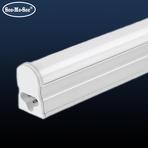 Tube led t5, 10 pièces/lot, 4 pieds, 5 pieds, 8 pieds, 1200MM, 1500MM, 2400MM, 20W, 24W, 28W, 40W ► Photo 1/6