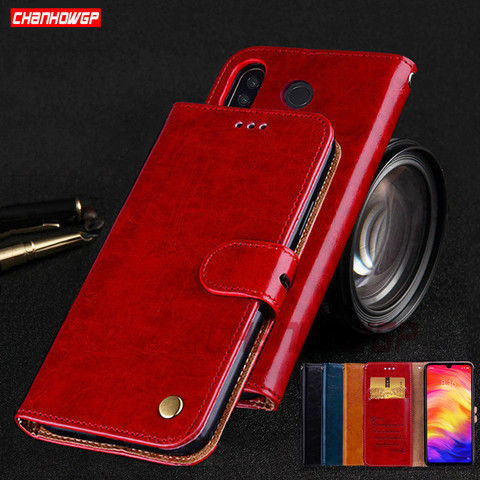 Etui à rabat en cuir pour Xiao mi rouge mi Go Note 7 6 5 Pro 4 Global 4X 5A Prime 6A 5 Plus mi 8 SE 6 6X 5X A2 Lite A1 housse de portefeuille Capa ► Photo 1/6