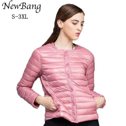 NewBang – doudoune Ultra légère pour femme, coupe-vent mince sans col, parka chaude et légère ► Photo 1/6