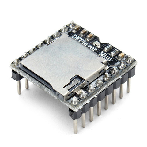 DFPlayer Mini Module lecteur MP3 pour Arduino noir ► Photo 1/6