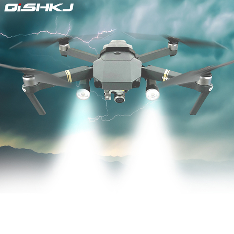 Mavic Pro – Kit de lampe LED Flash pour Drone DJI Mavic Pro, éclairage de recherche de vol de nuit, accessoires ► Photo 1/6