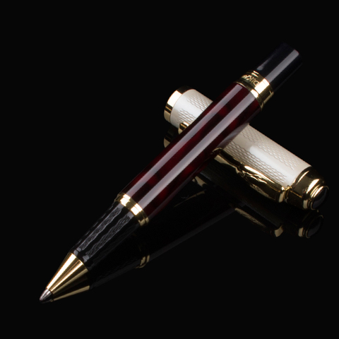Iraurita-stylo à bille de luxe en métal entièrement à Clip doré, papeterie DIKA WEN Caneta, fournitures scolaires de bureau ► Photo 1/4