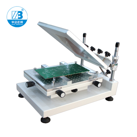 Table d'impression d'écran haute précision, Table de travail pour la zone Effective 250*400mm, imprimante à écran SMT, Machine à imprimer les PCB ► Photo 1/1