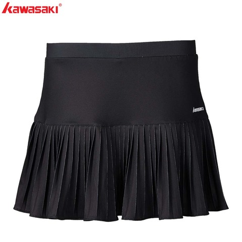 Kawasaki-jupe de sport pour femmes, jupe de Tennis de Table, respirante en Polyester, short de course, Badminton, noir, SK-S2752 ► Photo 1/6