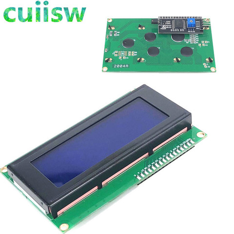 CUIISW – Module d'affichage LCD, moniteur smart caractère bleu rétro-éclairage écran et IIC I2C pour Arduino, 2004, 20X 4, 5 V, ► Photo 1/5