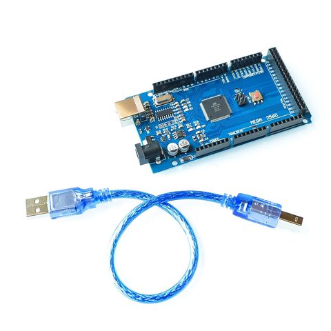 MEGA2560 MEGA 2560 R3 (ATmega2560-16AU CH340G) pour arduino AVR USB conseil compatible ► Photo 1/2