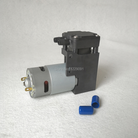 Mini pompe à air à piston, haute pression 500kpa, 30l/Min, cc 12v 24v, max 80kpa ► Photo 1/5