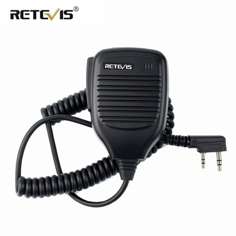 Handheld Microphone Haut-Parleur PTT MIC Accessoires Pour Kenwood Pour Baofeng UV-5R 888 S Talkie Walkie Retevis H777 RT5R RT5 RT22 RT21 ► Photo 1/6