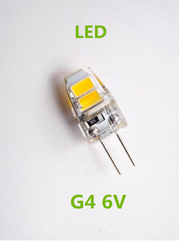 Ampoule LED G4 6V DC 6v, lampe pour microscope, 10 pièces/lot ► Photo 1/6