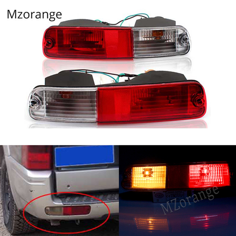 Pare-chocs arrière LED rouge, pour Mitsubishi Pajero Montero V73 V75 V77 2003 2004 2005 2006 2007, Signal arrière, lumière d'avertissement ► Photo 1/6