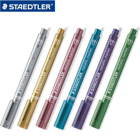 STAEDTLER – stylo marqueur métallique 8323, pour manuel, cartes de vœux de noël, Invitations, 1 pièce ► Photo 1/6