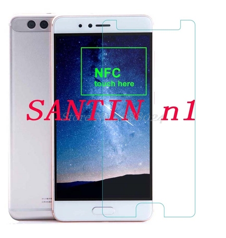 2 pièces nouveau protecteur d'écran téléphone mobile pour SANTIN n1 9H Film de verre trempé couverture d'écran de protection ► Photo 1/1