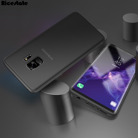 Pour Samsung Galaxy S9 / S9 Plus étui PP mat couverture arrière pour Samsung S9 Plus Ultra-mince étui fundas et étui Transparent ► Photo 1/6