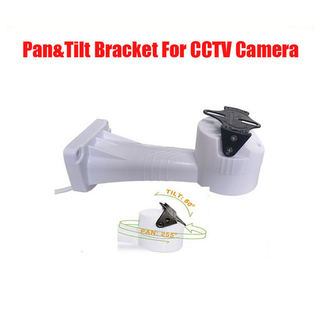 Livraison Gratuite Motorisé Pan Tilt Rotation CCTV Support de Caméra Support Mural RS485 Contrôle Horizontal 255 Vertical 50 degrés ► Photo 1/1