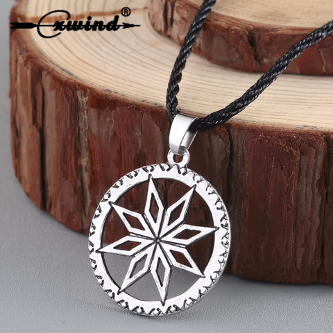 Cxwind Alatyr dans le cercle collier pendentif bijoux ethniques pendentifs Viking amulette magique Protection symboles slaviques bijoux ► Photo 1/6