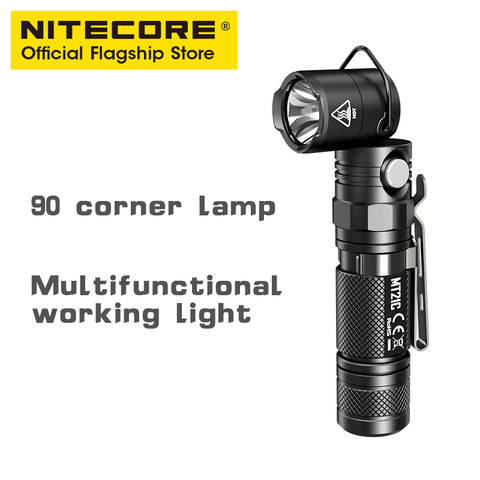 Nitecore – lampe de poche Ultra lumineuse mt21c, petite lampe de poche droite multifonction rotative à 90 degrés à aspiration magnétique ► Photo 1/4