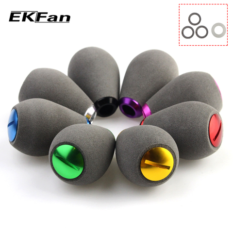 EKFan – moulinet de pêche en matériau EVA gris, avec boutons de poignée, roulement 7*4*2.5mm, pièces détachées ► Photo 1/6