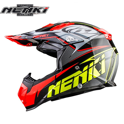 NENKI-casque Moto MX | Casque Enduro tout-terrain, Moto Dirt Bike, vtt BMX descente DH rallye, course Moto Casco ► Photo 1/6