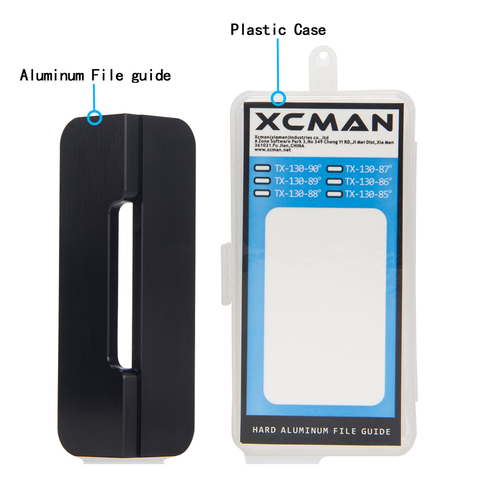 XCMAN-Snowboard alpin dur, de course en aluminium dur, Guide de fichier d'angle biseauté latéral, CNC fabriqué ► Photo 1/6