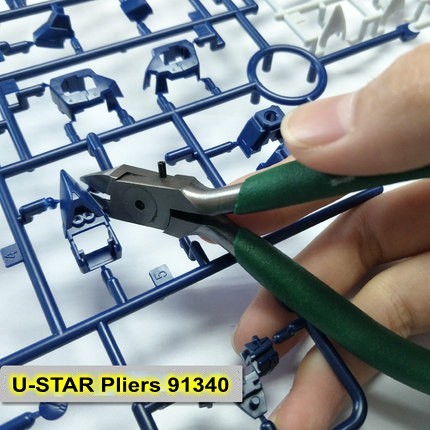 Pince coupante de précision Ustar pinces pour modèle Gundam outil d'assemblage militaire modèle accessoires pinces 91340 ► Photo 1/4
