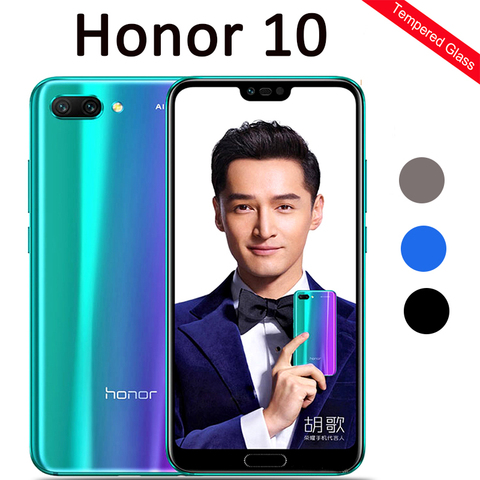 Protecteur d'écran pour Huawei, Film en verre trempé de COL-L29 pouces, pour Honor 10 10i 5.84 ► Photo 1/6