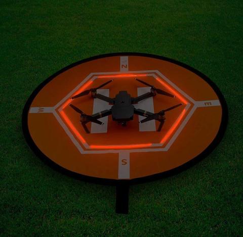D80cm Drone d'atterrissage tapis de stationnement rapide-pli tablier pour DJI Phantom 2 3 4 Mavic Pro Air Mini Inspire 1 quadrirotor RC Gadget de course ► Photo 1/6