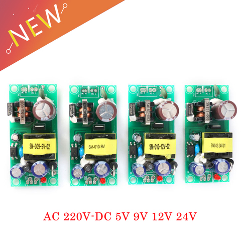 Module d'alimentation à interrupteur isolé AC-DC, convertisseur 220V vers 5V, 9V, 12V, 15V, 24V, module d'alimentation à découpage ► Photo 1/6