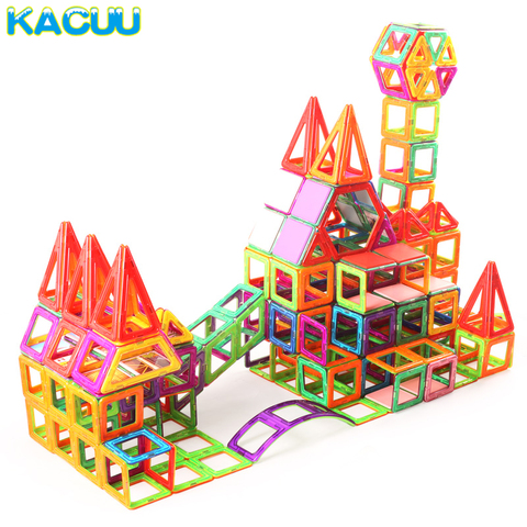 Blocs de construction magnétiques de taille standard, 24 types différents, jouets éducatifs pour enfants, bricolage, 1 pièces ► Photo 1/6