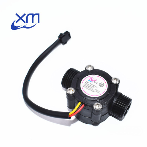 Capteur de débit d'eau débitmètre capteur de débit Hall contrôle de l'eau 1-30L/min 2.0MPa YF-S201 ► Photo 1/1