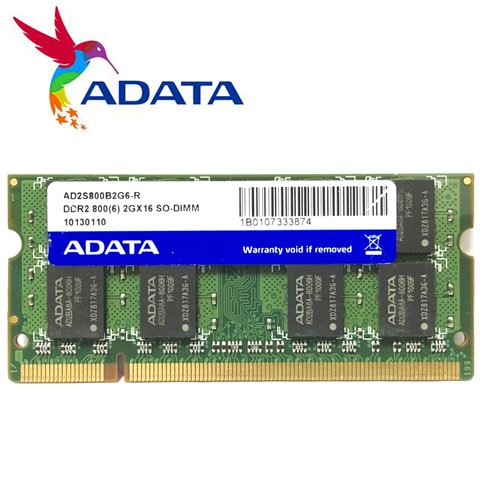 AData Ordinateur Portable PC2 PC3 DDR3 DDR2 2 GO 4GB 8GB 667mhz 800mhz 1333mhz 1600mhz mémoire 2G 4GB 8G 133 1600 RAM 800 667 MHZ ► Photo 1/5