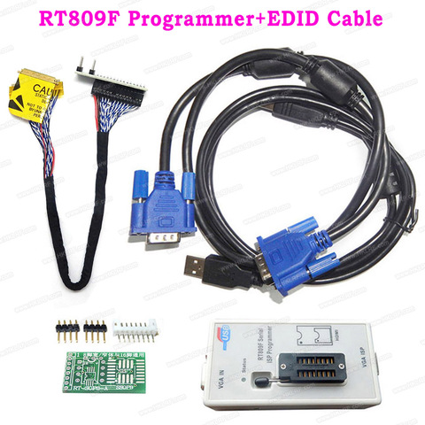 Programmeur USB universel RT809F fai/programmeur FLASH RT809 lcd EMMC-Nand avec câble EDID ► Photo 1/6