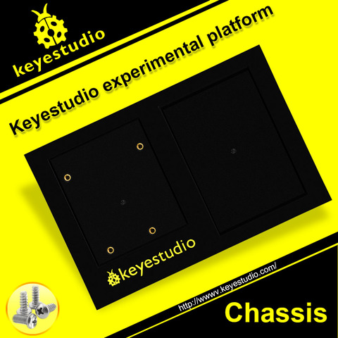1 pièces Keyestudio ABS Plate-forme expérimentale socle pour UNO R3 support + platine de prototypage/MEGA 2560 support + platine de prototypage Fixation ► Photo 1/6