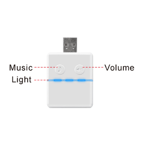 Sonnette de carillon musicale USB de haute qualité, pour usage d'intérieur KONX, WiFi intelligent, 2 voies, pour maison connectée ► Photo 1/6