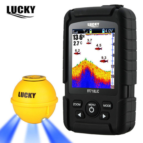 LUCKY FF718LIC-WLA – Sonar de pêche sans fil, 45M/147 pieds de profondeur ► Photo 1/6