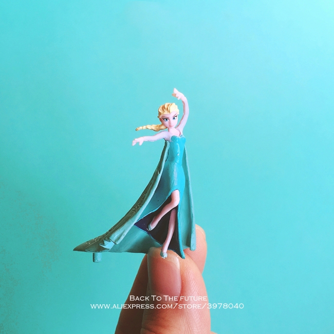10 pièces/ensemble reine des neiges 2 Elsa Anna Olaf Kristoff Sven ensemble  PVC figurine modèle jouet - AliExpress