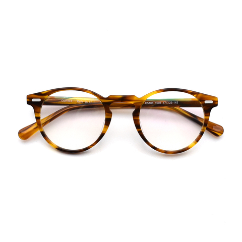 Lunettes optiques Vintage cadre Gregory Peck rétro lunettes rondes pour hommes et femmes montures de lunettes en acétate ► Photo 1/6