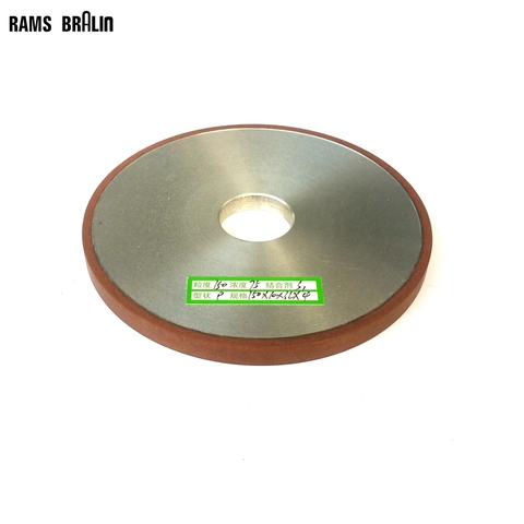 Meule Abrasive en diamant plat, 150x10x32x4mm, pour acier allié, céramique, verre, Jade CBN ► Photo 1/2