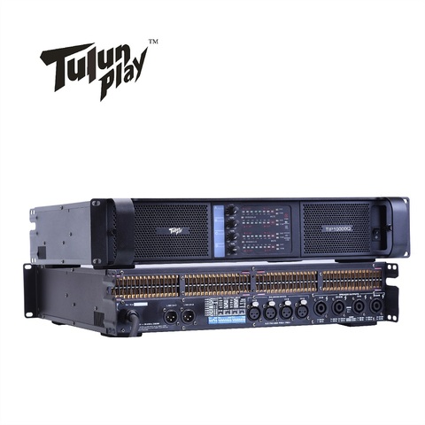 4 canal 4*1350 Watts Classe TD 10000q line array système audio audio amplificateur de puissance professionnel Tulun jouer TIP10000q ► Photo 1/6
