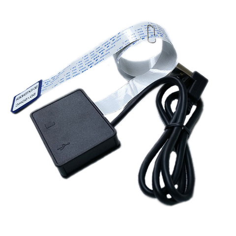 USB Flexible rallonge câble Extender adaptateur convertisseur carte SD femelle SDHC lecteur de carte pour MP3 GPS téléphone portable 54/70 CM ► Photo 1/6