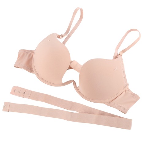 Bonne qualité femmes soutien-gorge profond U coupe basse Super Push Up dos nu soutien-gorge soutien-gorge Sutian sous-vêtements Bralette Sujetador T8 ► Photo 1/4