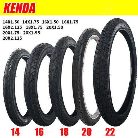 Kenda – pneu de vélo pour enfant, 14/16/18/20/22 pouces, 1.5/1.75/1.95, pour roues 406 avec anneau ► Photo 1/6