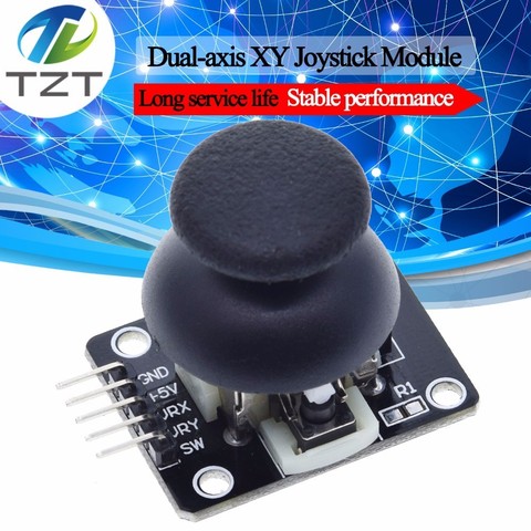Pour Arduino double-axe XY Joystick Module de qualité supérieure PS2 Joystick contrôle levier capteur KY-023 évalué 4.9 /5 ► Photo 1/6