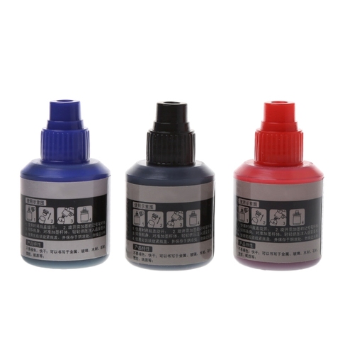 12ml imperméable à l'eau instantanément sec Graffiti peinture stylo huile encre recharge pour stylos marqueurs ► Photo 1/6