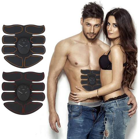 Ultimes Ultra mince stimulateur ABS Monavy Style examen abdominale Muscle exercice portable Durable Abs autocollant Pad Fitness outils ► Photo 1/6