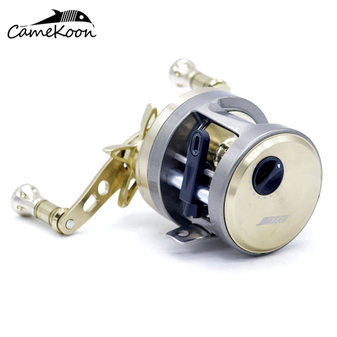 CAMEKOON – moulinet de pêche casting, 8KG Max, Ratio d'engrenage élevé, droitier/gaucher, Ratio de 7.1:1 ► Photo 1/6