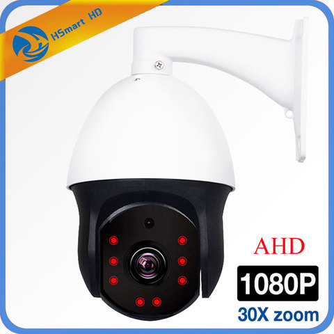 Caméra 1080P AHD PTZ 2MP 30X Zoom IR 60M 8LED sécurité CCTV AHD dôme Mini caméra extérieure étanche caméras de Surveillance vidéo ► Photo 1/6